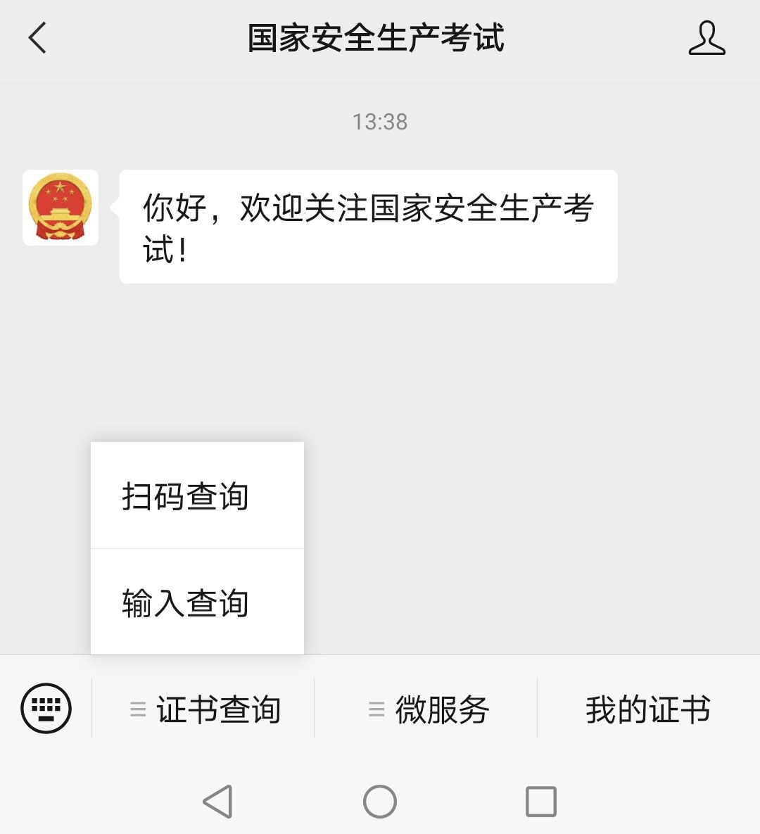 国家安全生产考试查询系统